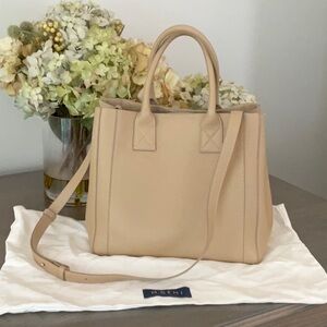 M. Gemi Elena Medio Tote - Latte